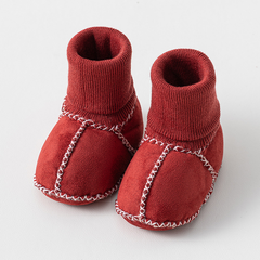 Happy™ InfantSocks 1+1 GRATIS: Elegante Warme Suède Wieg-Veilige Zuigeling Sokken