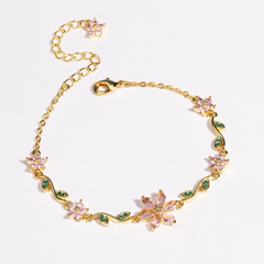 Jewelance™ BlossomBracelet 1+1 GRATIS: Bloemblad Blossom Mode Armband