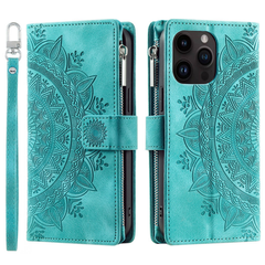 Icone™ WalletCase: Premium Reliëf Flip Cover Slanke Telefoon Portemonnee Hoes
