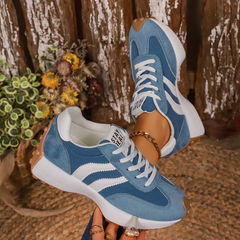 Happy™ PlatformSneakers: Stijlvolle Toevallig Lichtgewicht Platform Sneakers