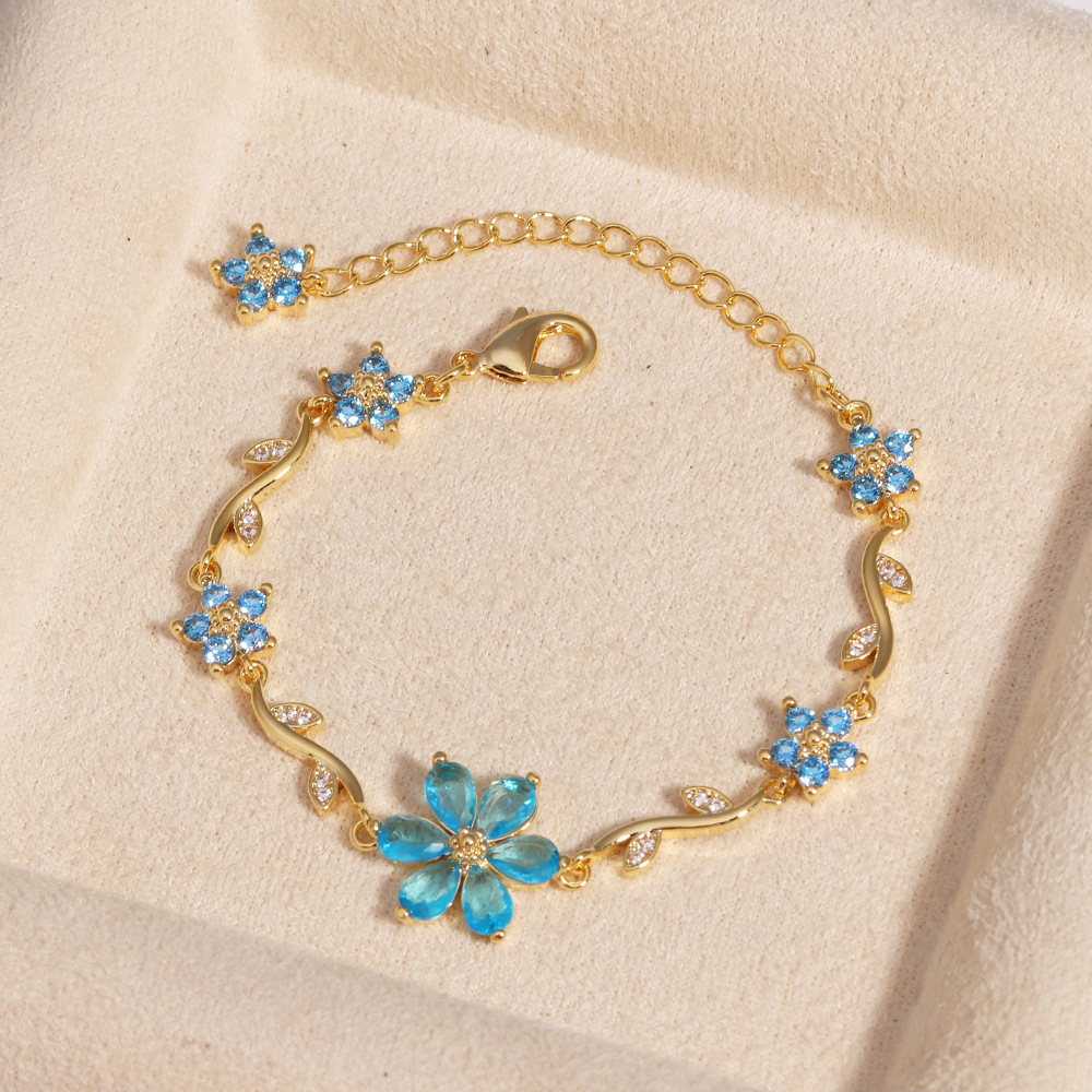 Jewelance™ BlossomBracelet 1+1 GRATIS: Bloemblad Blossom Mode Armband
