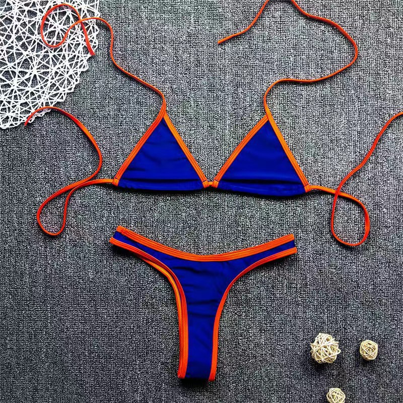 Icone™ TriangleBikini 1+1 GRATIS: Heet Zomer Driehoek Contrast Kleur Bikini