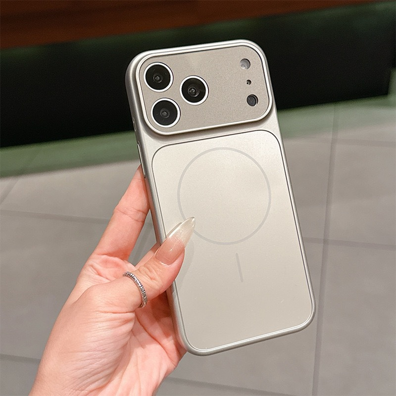 MagsafeCase: iPhone Magsafe Glaslens Beschermend Telefoon Geval