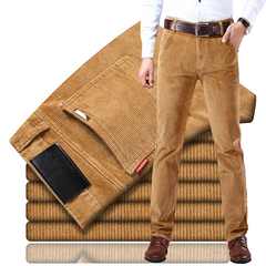 Icone™ ClassicPants: Heren Toevallig Slank Fit Klassieke Broek