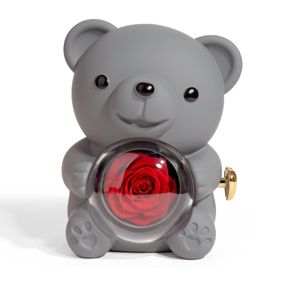 Jewelance™ TwinHearts – Roterende Roos Tweelingharten Ketting Cadeau Sieraden
