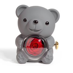 Jewelance™ TwinHearts – Roterende Roos Tweelingharten Ketting Cadeau Sieraden