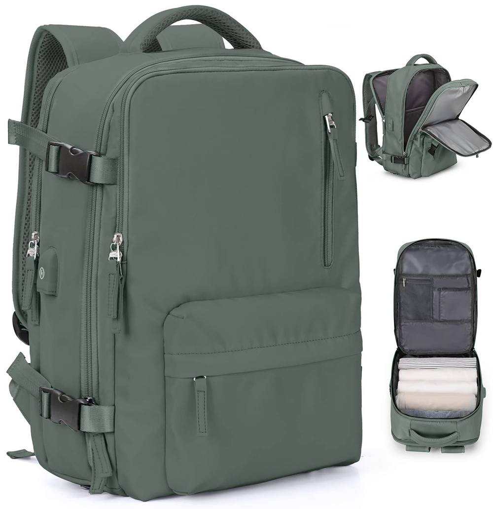 Icone™ TravelPack: Groot, Duurzaam en Waterdicht Reizen Rugzak