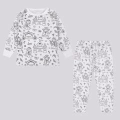 Icone™ CreativePajama - Zachte Cozy DIY Creatieve Pyjama Set