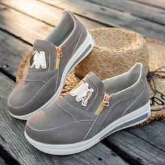 Happy™ ZipShoes - Mode Zip Laag Bovenkant Platform Schoenen