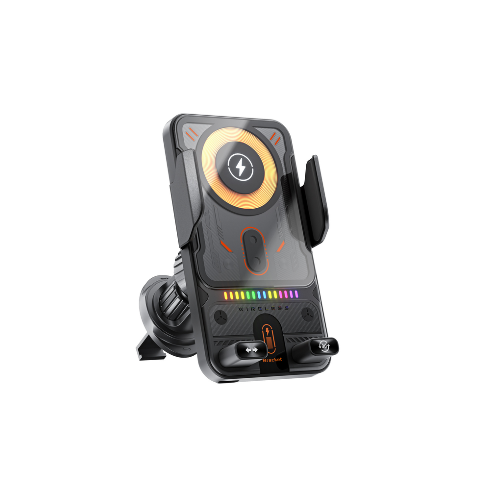 Holder360° SmartGrip - Automatische Snelle Rotatie Slimme Grip Auto Telefoonhouder