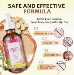 HairInhibitor 1+1 GRATIS: Cyperus Rotundus Verwijdering En Groei Olie Haarremmer