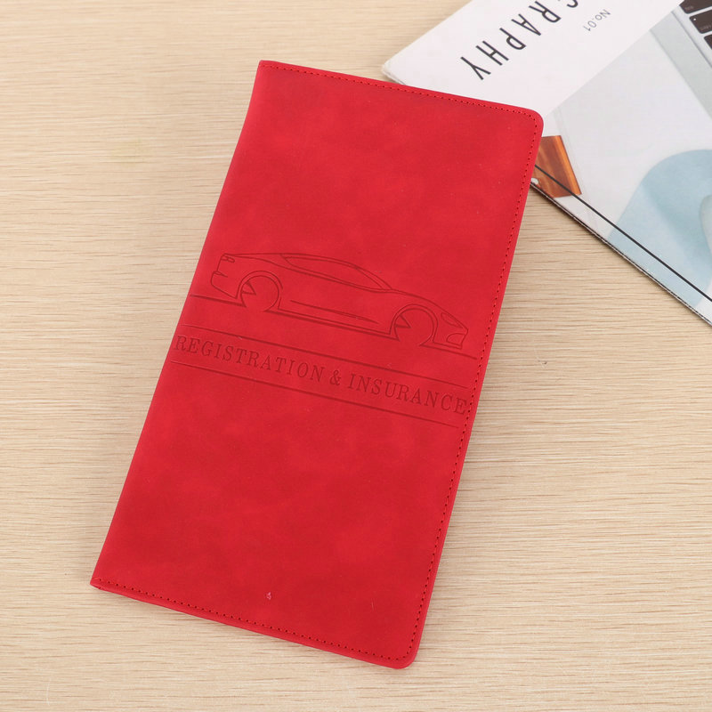 Icone™ DocumentWallet 1+1 GRATIS: Premium Autoregistratie Verzekering Organisator Document Portemonnee
