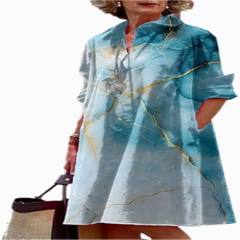 Icone™ TimelessDress: Alle Seizoen Tijdloos Stijl Comfort Elegante Jurk