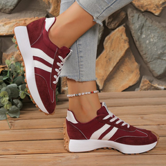 Happy™ PlatformSneakers: Stijlvolle Toevallig Lichtgewicht Platform Sneakers