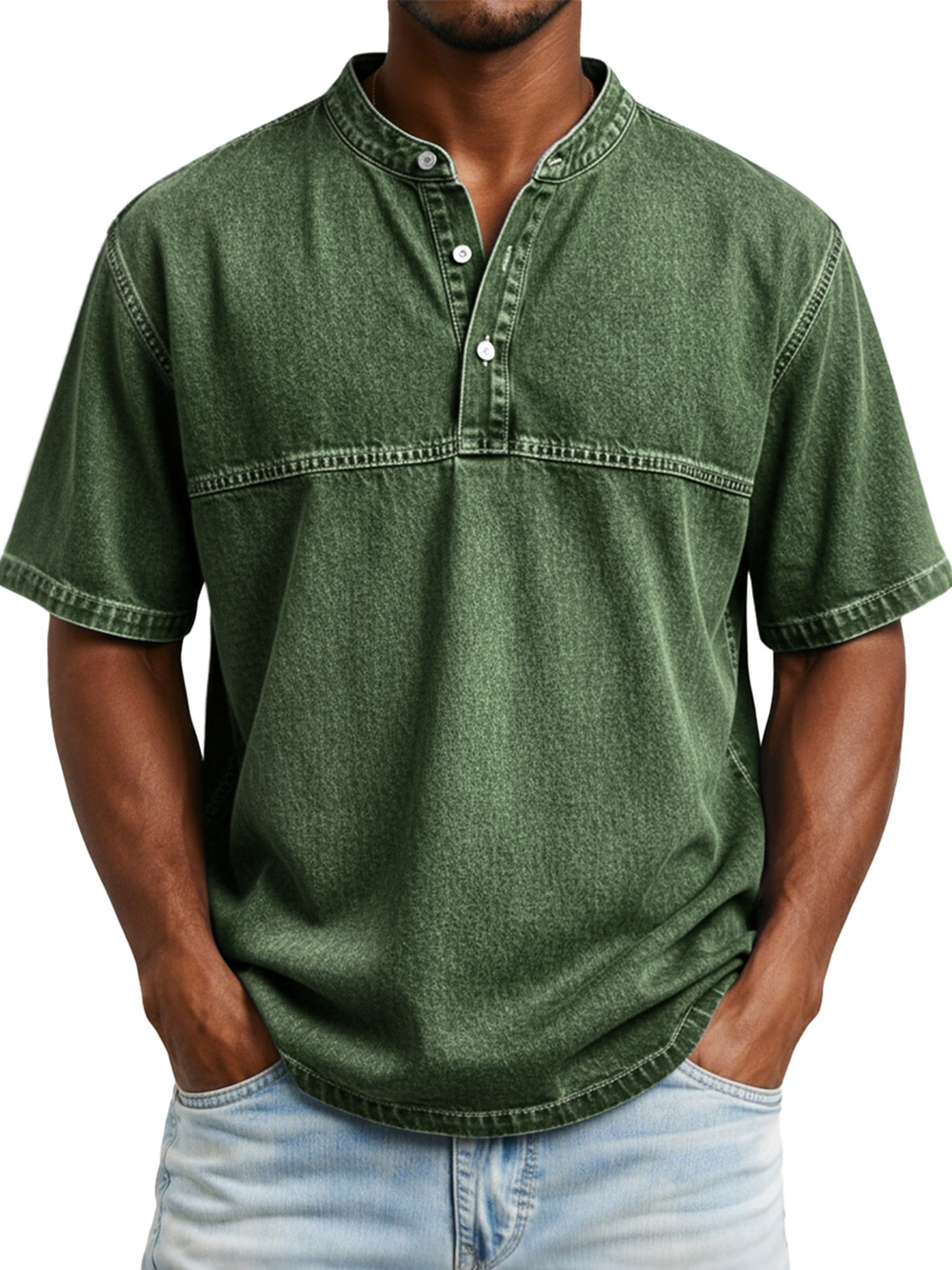 Icone™ SummerShirt: Ademend Vintage Stijl Heren Toevallig Zomer Overhemd