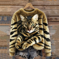 Icone™ AnimalSweater - Stijlvolle Gezellig Comfort Fit Dierensweater Afdrukken