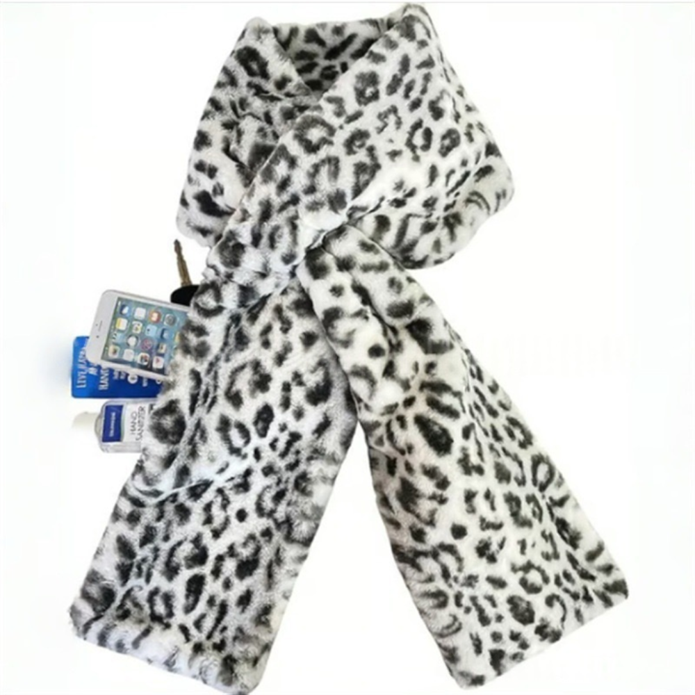 Icone™ PocketScarf: Stijlvolle Doortrek-Winter-Nekwarmer-Zak-Sjaal