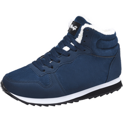 Happy™ SnugSneakers - Mannen Ultimate Hoge-Snee Comfortabele Knus Gympen