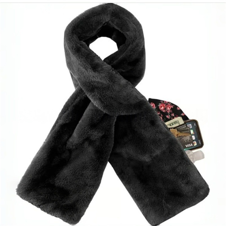 Icone™ PocketScarf: Stijlvolle Doortrek-Winter-Nekwarmer-Zak-Sjaal