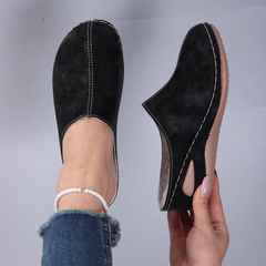 Happy™ WedgeSlippers: Dames Gesloten Teen Eenvoudig Uitglijden-Op Wig Slippers