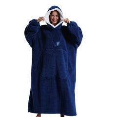 Icone™ BlanketHoodie: Pluche Overgroot Voor Alle-Dag Warmte Deken Hoodie