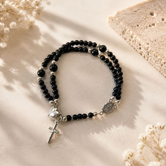 Jewelance™ RosaryBracelet 1+1 GRATIS: Magnetische Sluiting Klassieke Rozenkransarmband