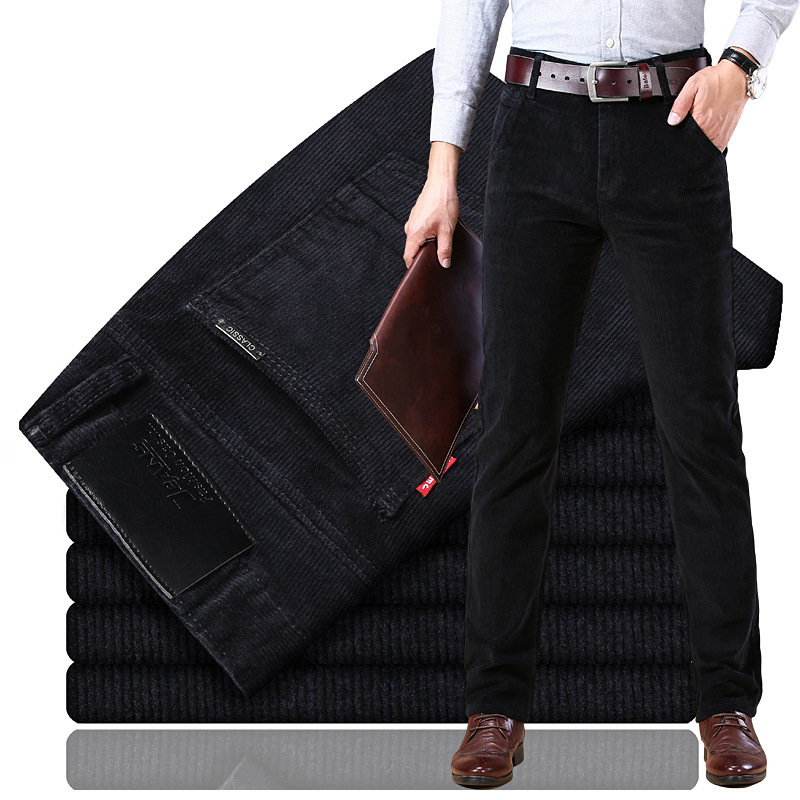 Icone™ ClassicPants: Heren Toevallig Slank Fit Klassieke Broek