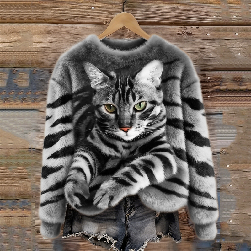 Icone™ AnimalSweater - Stijlvolle Gezellig Comfort Fit Dierensweater Afdrukken