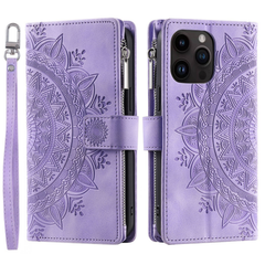 Icone™ WalletCase: Premium Reliëf Flip Cover Slanke Telefoon Portemonnee Hoes