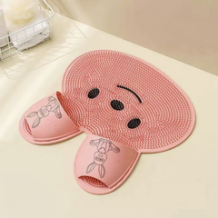 FootScrubber™ - Konijnvormige Douche Voeten Schrobber En Massage Mat
