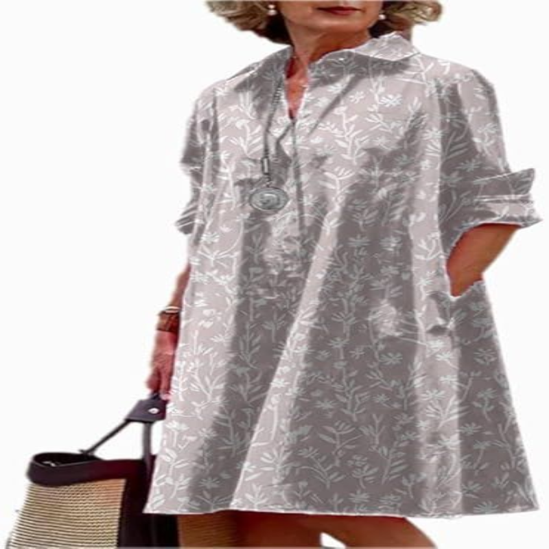 Icone™ TimelessDress: Alle Seizoen Tijdloos Stijl Comfort Elegante Jurk