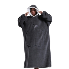 Icone™ BlanketHoodie: Pluche Overgroot Voor Alle-Dag Warmte Deken Hoodie