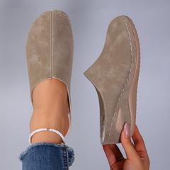 Happy™ WedgeSlippers: Dames Gesloten Teen Eenvoudig Uitglijden-Op Wig Slippers