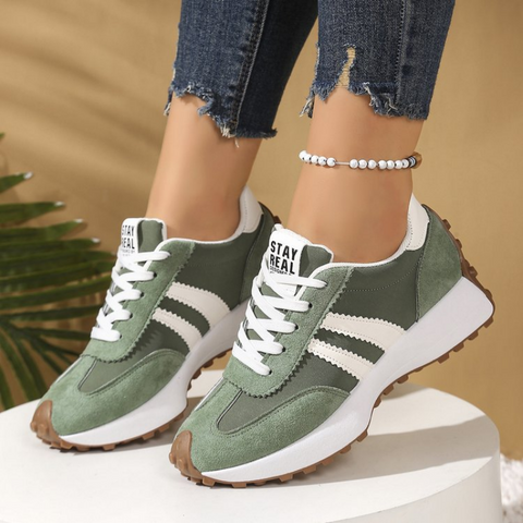 Happy™ PlatformSneakers: Stijlvolle Toevallig Lichtgewicht Platform Sneakers