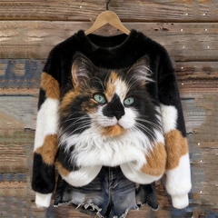 Icone™ AnimalSweater - Stijlvolle Gezellig Comfort Fit Dierensweater Afdrukken