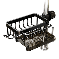 Globetrek° DrainShelf: Ruimtebesparende Kraanafvoer Rek Keuken Gootsteen Organizer Plank