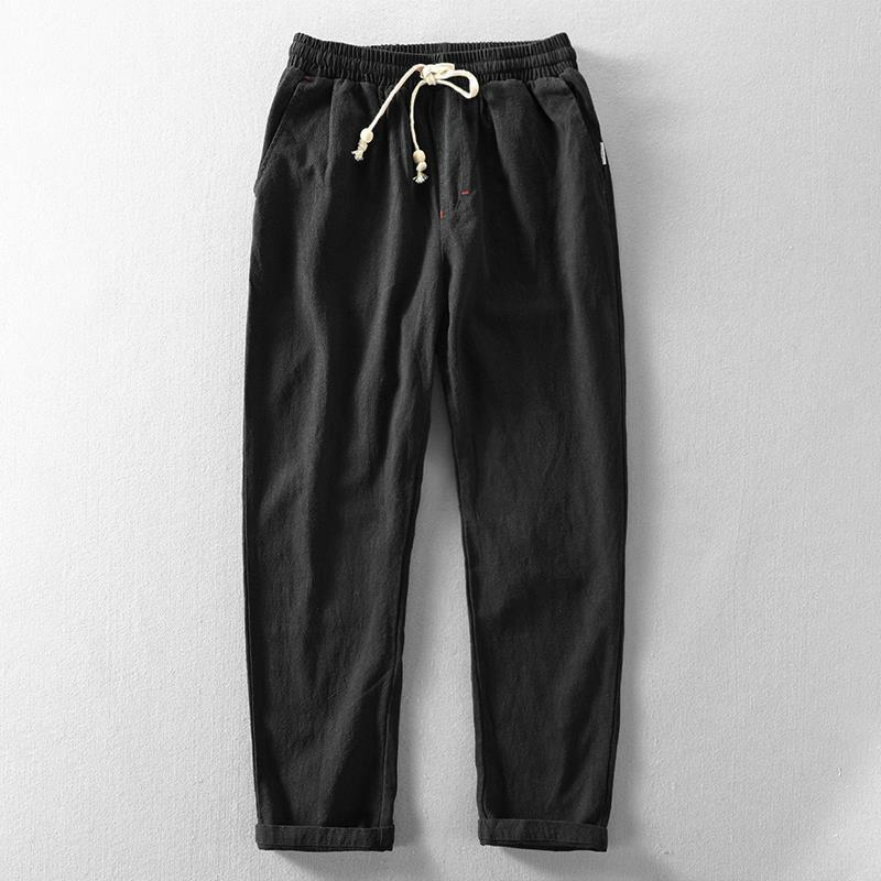 Icone™ SummerTrousers: Heren Trekkoord Taille Zomerbroeken