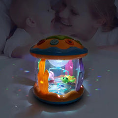 Kletshuts™ MusicCarousel: Kleurrijk Draaiend Interactief Magisch Muziek Carrousel