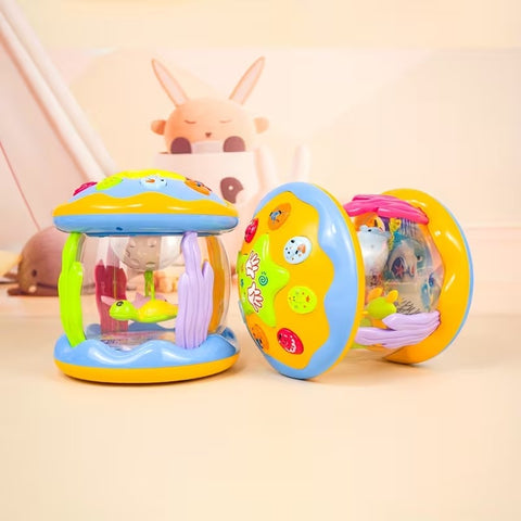 Kletshuts™ MusicCarousel: Kleurrijk Draaiend Interactief Magisch Muziek Carrousel