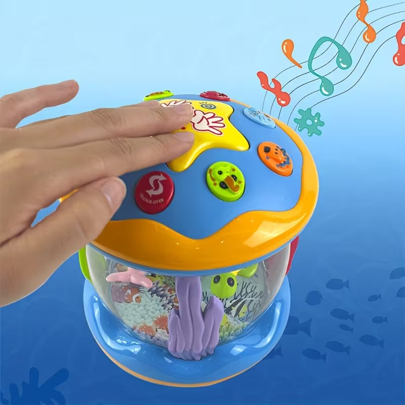 Kletshuts™ MusicCarousel: Kleurrijk Draaiend Interactief Magisch Muziek Carrousel