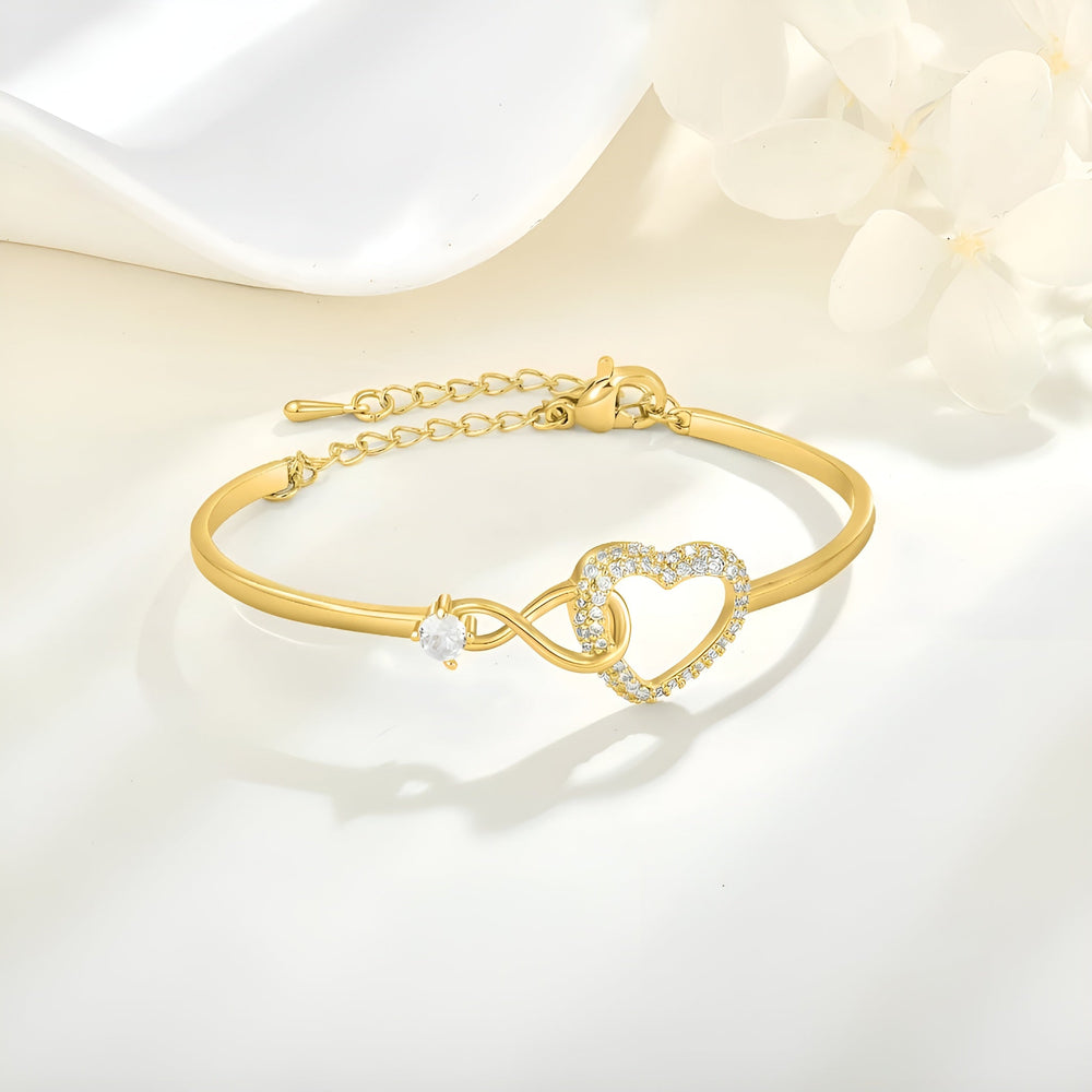 Jewelance™ HeartBracelet 1+1 GRATIS: Modern Elegant Oneindigheid Hart Armband