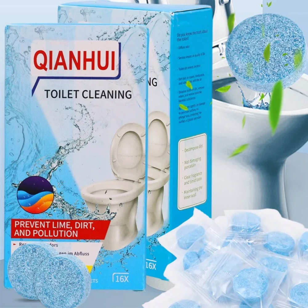 Cleaner Pro° TabletCleaner 1+1 GRATIS: Ultiem Toilet Schoonmaken Tablet Oplossing