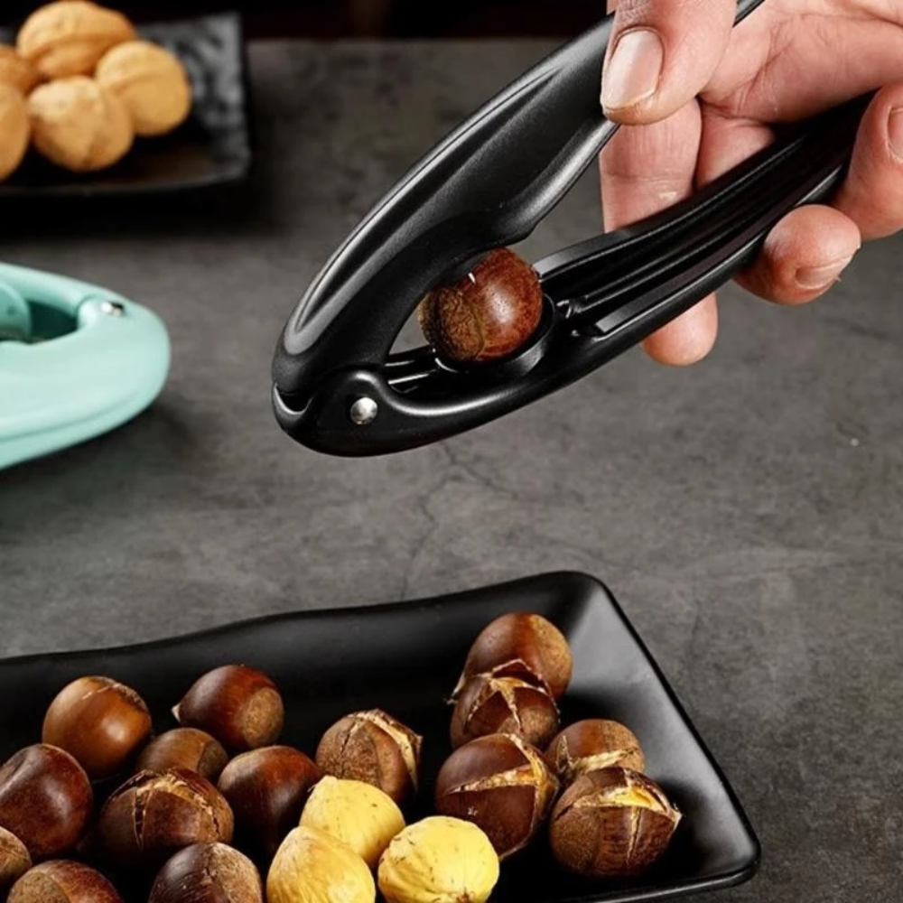 Globetrek° NutCracker 1+1 GRATIS: Eenvoudig Te Gebruiken Hoogwaardige Ergonomische Noten Kraker