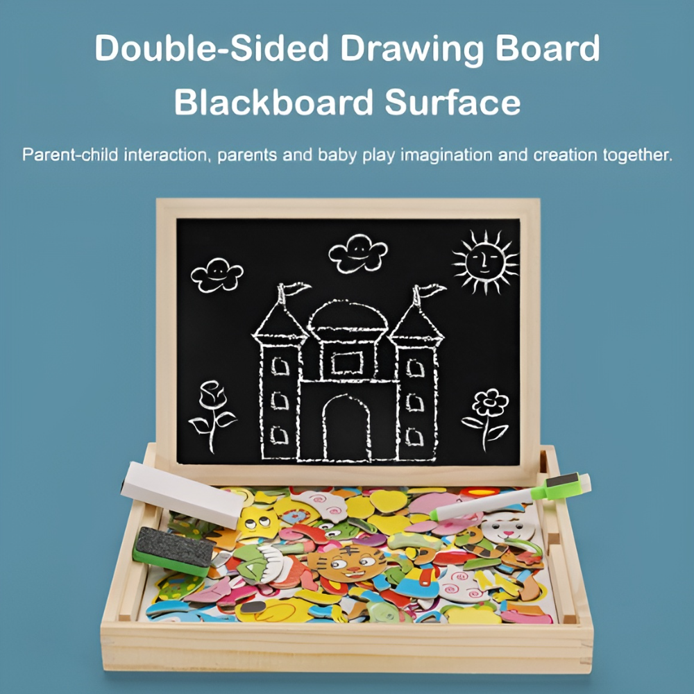 Kletshuts™ SketchBoard: Leuk Interactief Kinderen Magnetisch Schets Bord