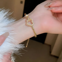 Jewelance™ HeartBracelet 1+1 GRATIS: Modern Elegant Oneindigheid Hart Armband