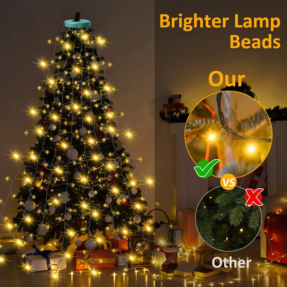 Ledsen™ WaterfallLight: Verbazingwekkend Slim Schitterend Kerstmis Waterval Licht