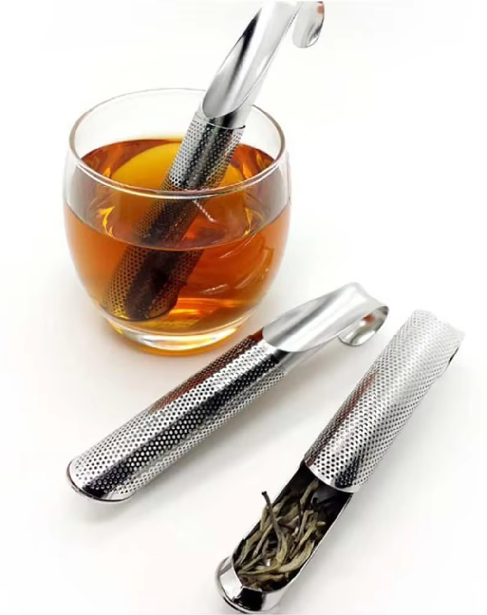Globetrek° TeaStrainer 1+1 GRATIS: Luxe Hoogwaardig Infuser Thee Zeef