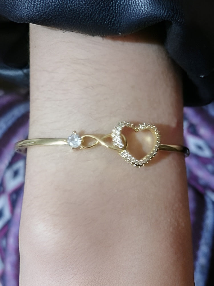 Jewelance™ HeartBracelet 1+1 GRATIS: Modern Elegant Oneindigheid Hart Armband