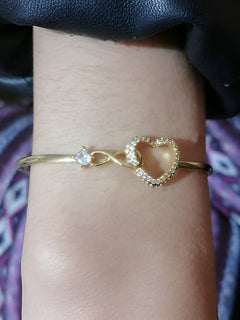 Jewelance™ HeartBracelet 1+1 GRATIS: Modern Elegant Oneindigheid Hart Armband