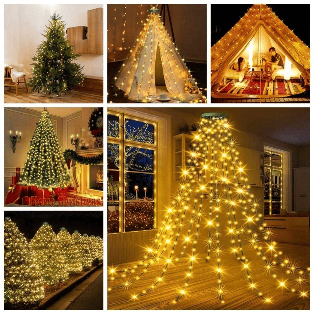 Ledsen™ WaterfallLight: Verbazingwekkend Slim Schitterend Kerstmis Waterval Licht
